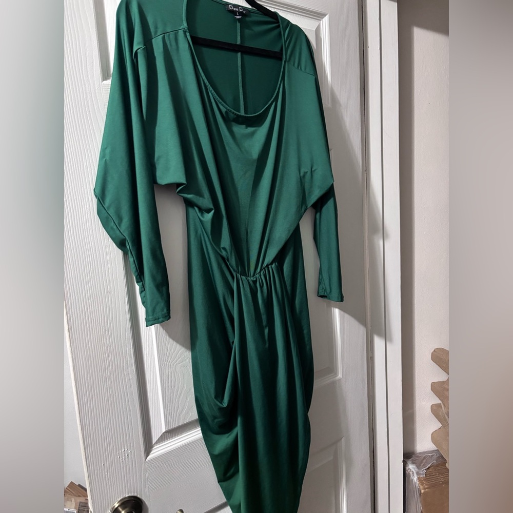 Elegant Green Women's Dress